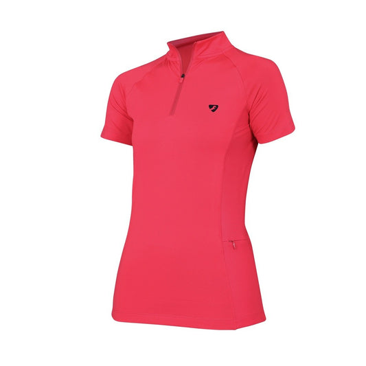 Aubrion Revive Short Sleeve Base Layer - Coral