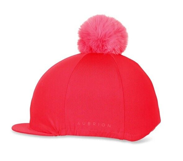 Aubrion Pom Pom Hat Cover - Coral