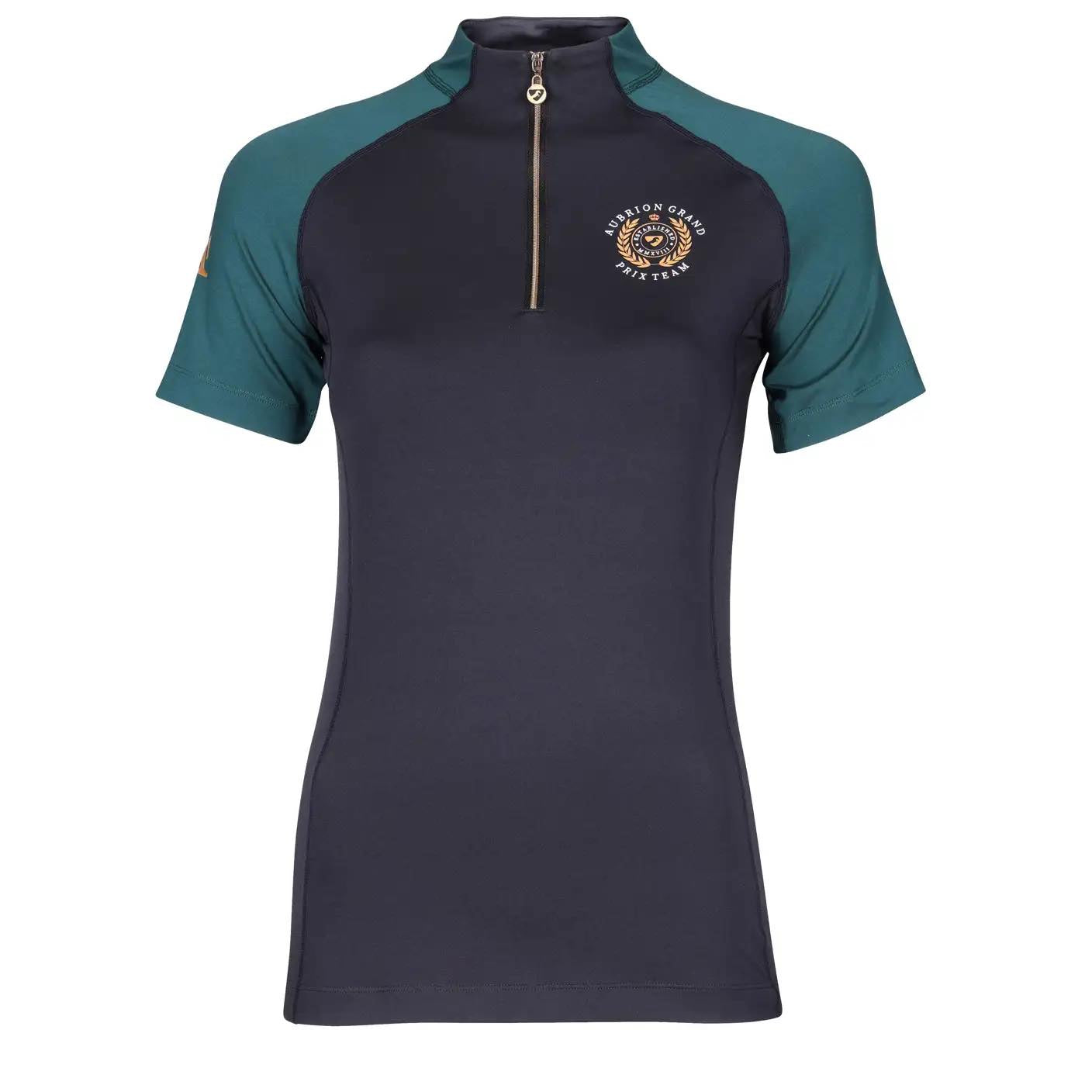Aubrion Team Short Sleeve Base Layer - Black