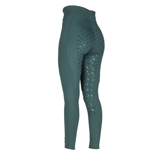 Aubrion Eltar Riding Tights - Green