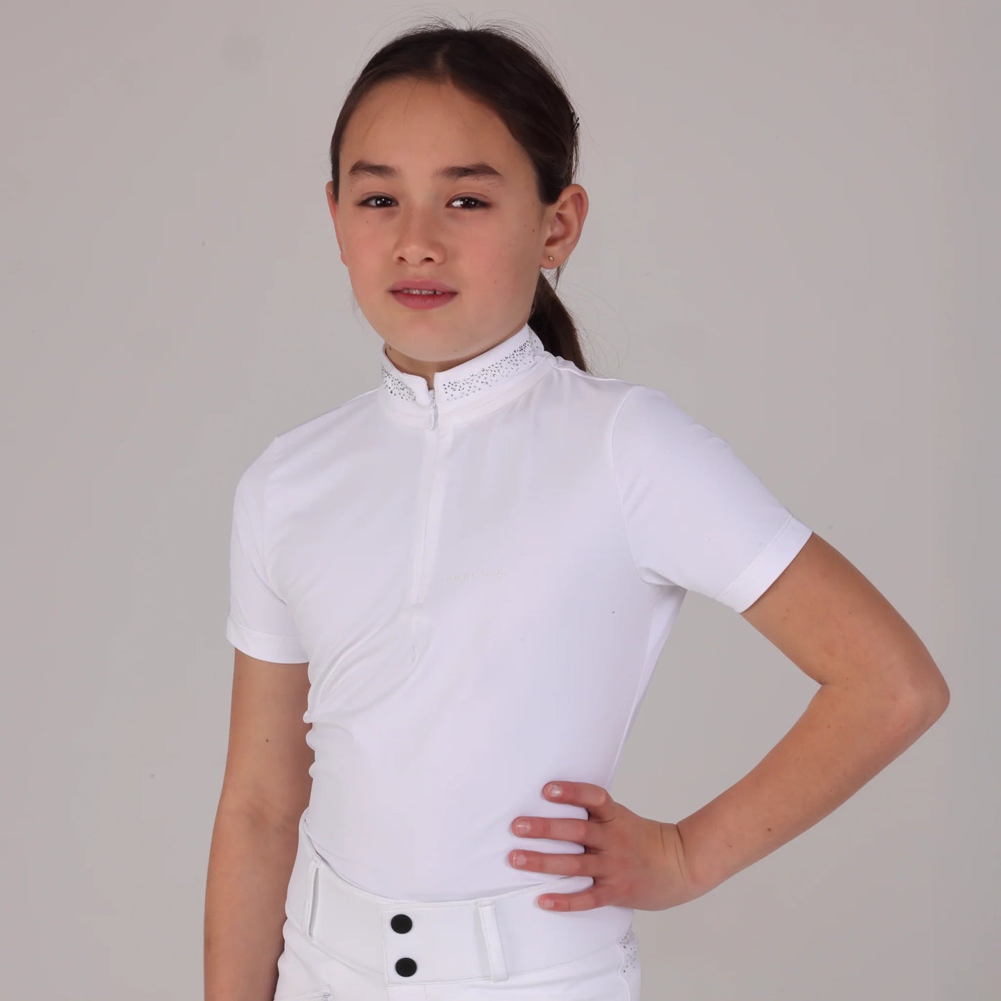 Aubrion Optima GX Show Shirt - Young Rider