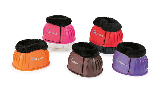 Arma Fleece Topped Over Reach Boots