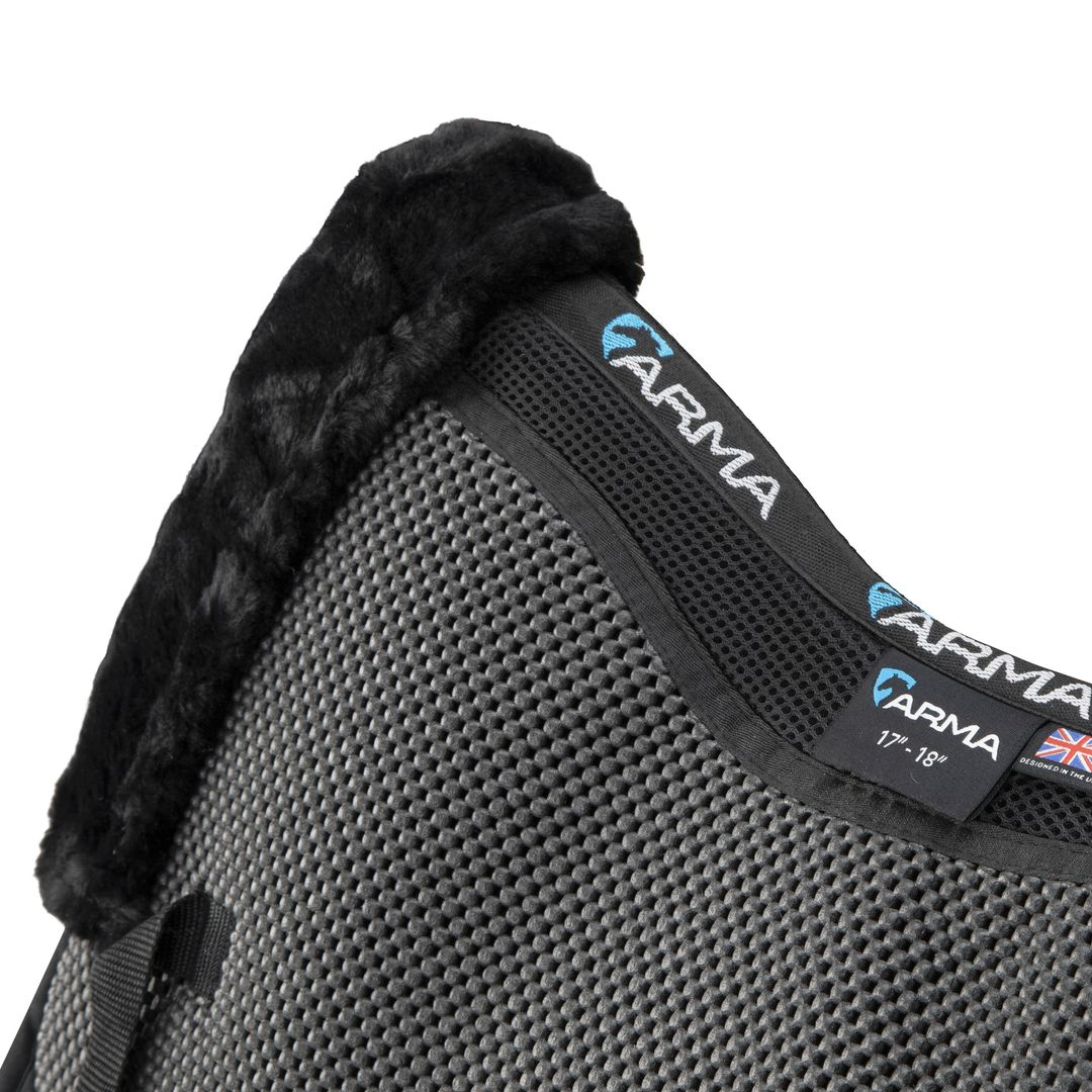 ARMA Soft Grip Saddlecloth - Black