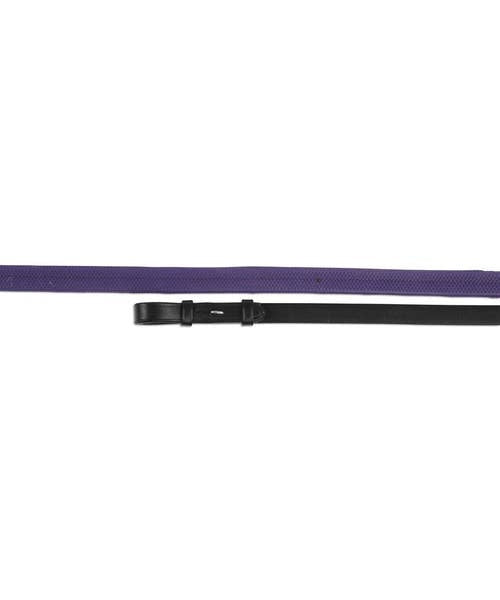 Aviemore Coloured Nylon Insert Rubber Grip Reins