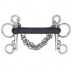 Flexible Rubber Mouth Pelham