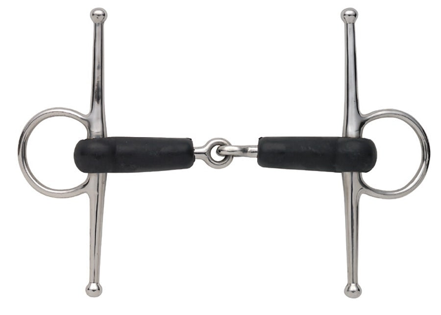 Soft Rubber Covered Full Cheek Snaffle