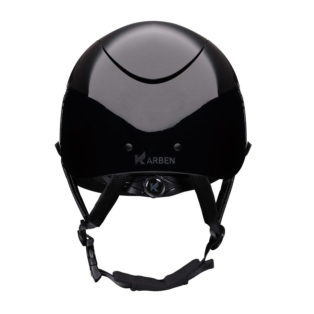 Karben Alina Ellipse Wide Peak Riding Hat - Black/Rose