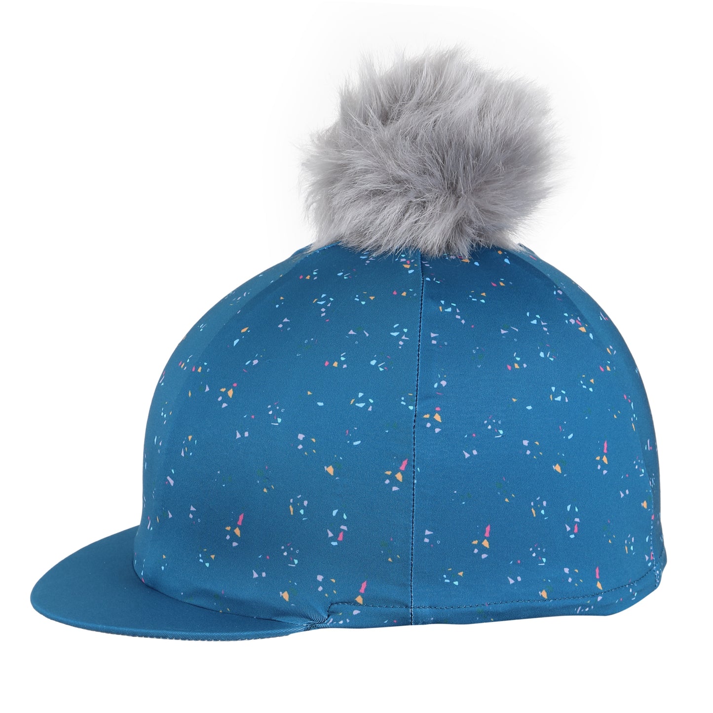 Aubrion Hyde Park TEAL DITSY Hat Cover