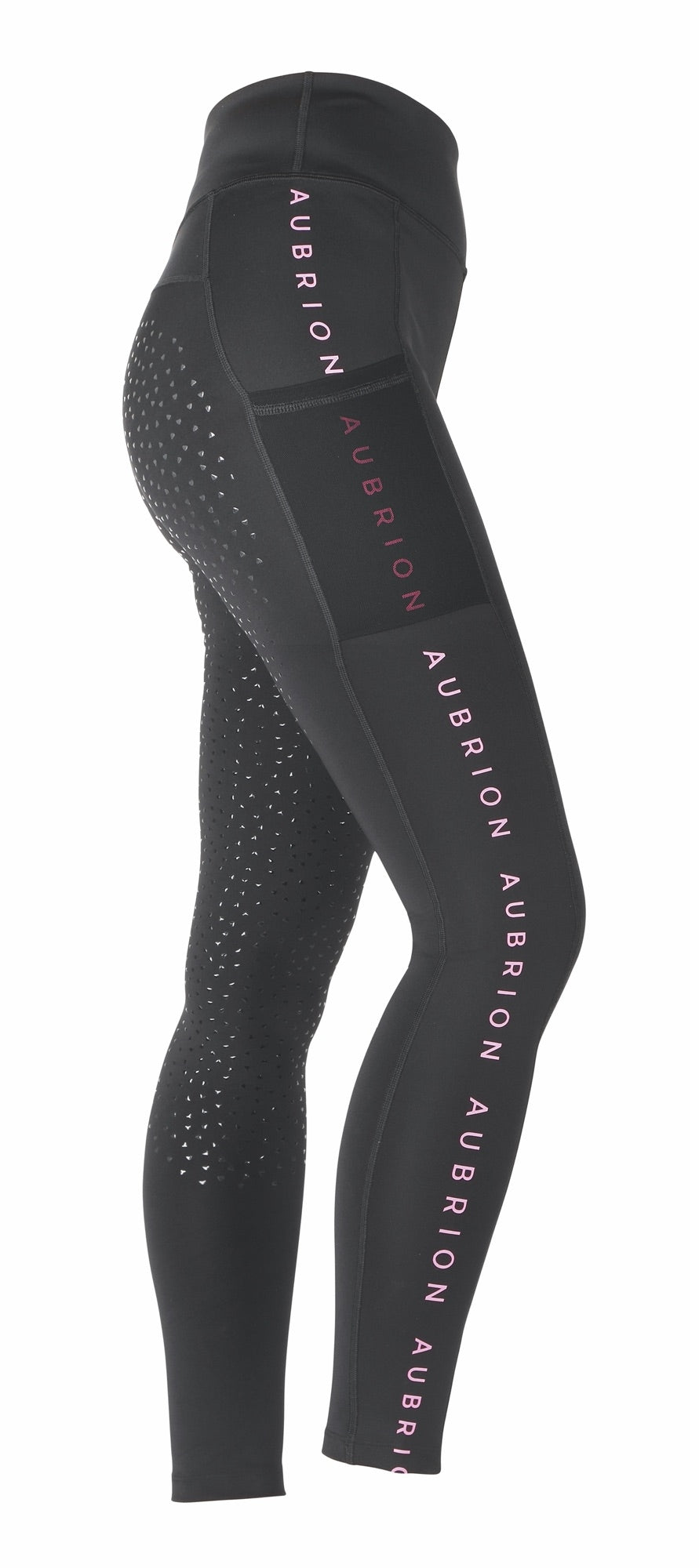 Aubrion Brook Logo Riding Tights (RRP £49.99)