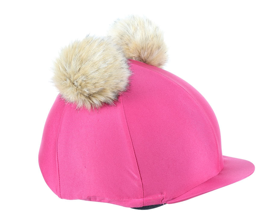 Double Pom Pom Lycra Hat Cover (RRP £14.99)