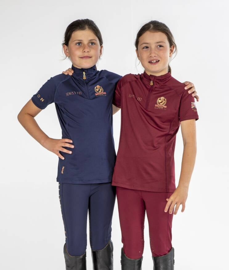 Aubrion Team Short Sleeve Base Layer - Ladies & Girls