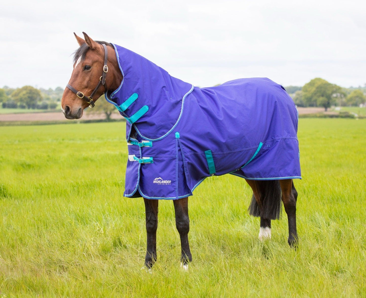 Highlander Original 50g Turnout Rug & Neck Set (RRP £97.99)