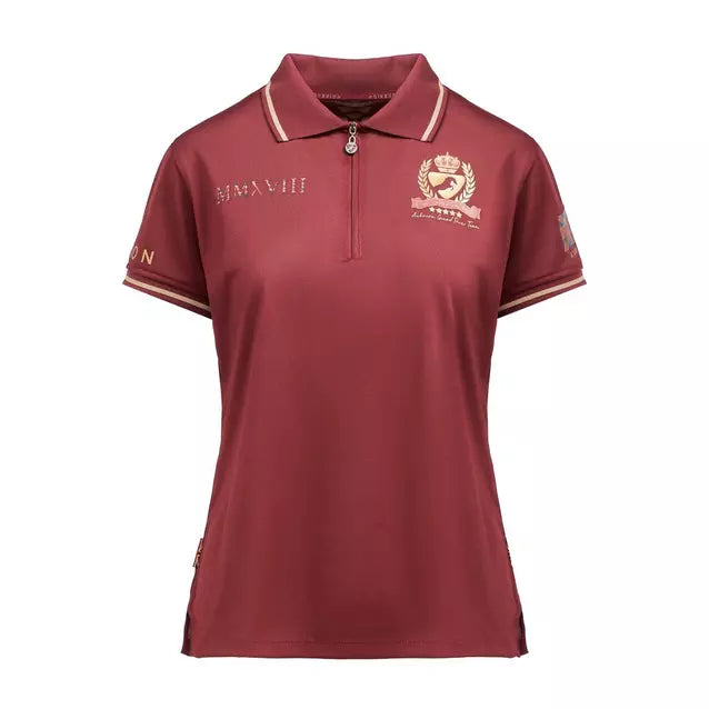 Aubrion team Tech Polo Shirt - Young Rider