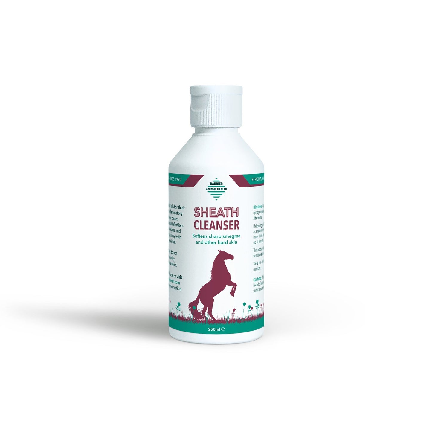 Barrier Hygiene Horse Sheath Cleanser 250ml | Natural Smegma Remover for Geldings