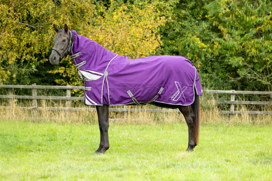 DefenceX Shield 0g Turnout Rug with Detachable Neck 1200 Denier