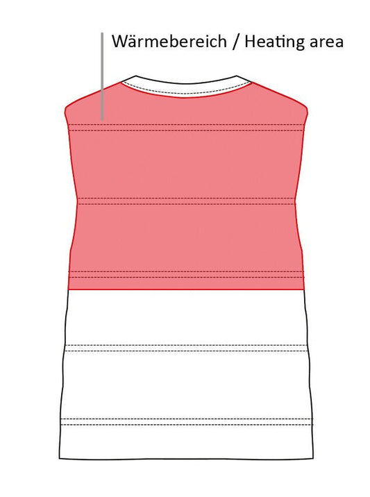 Heating vest - High Temperature with Hood