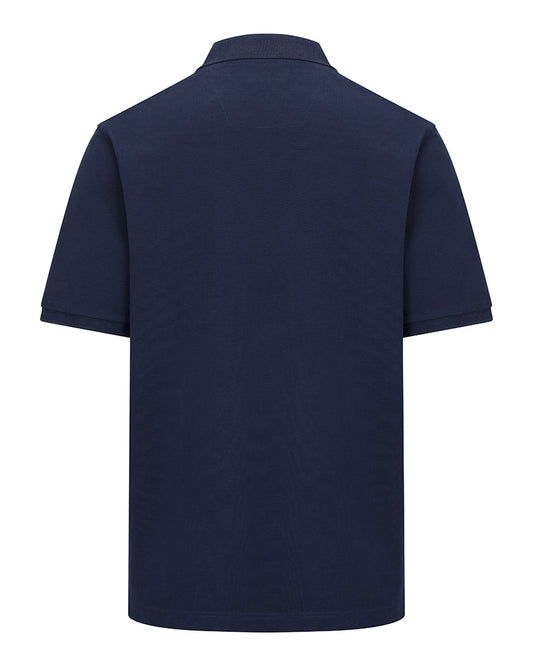 Stewart Block Pique Polo Shirt - Mens