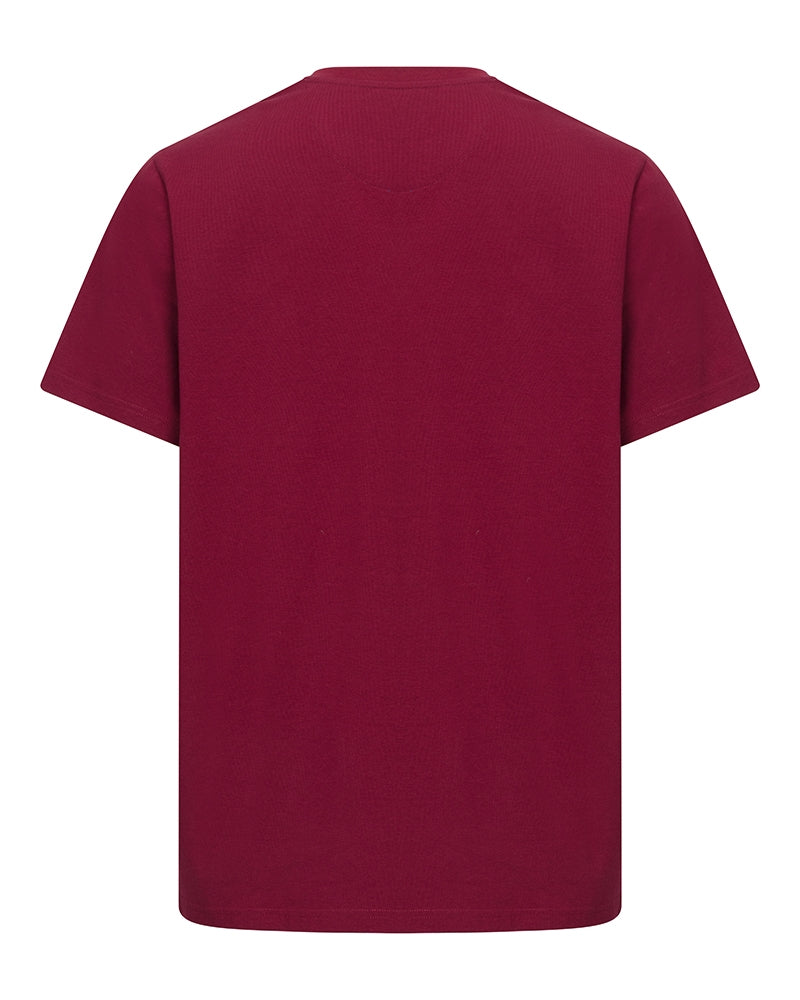 Canonbie Printed T-Shirt Burgundy