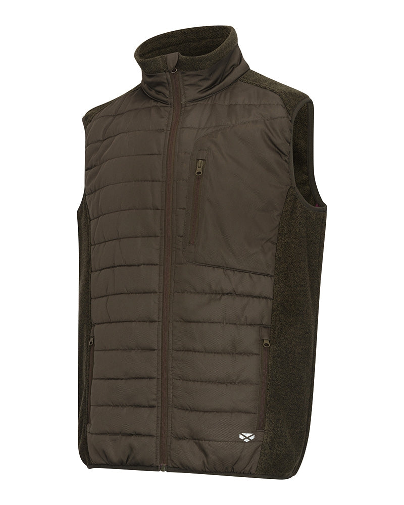 Melville Hybrid Gilet - Dark Forrest Marl