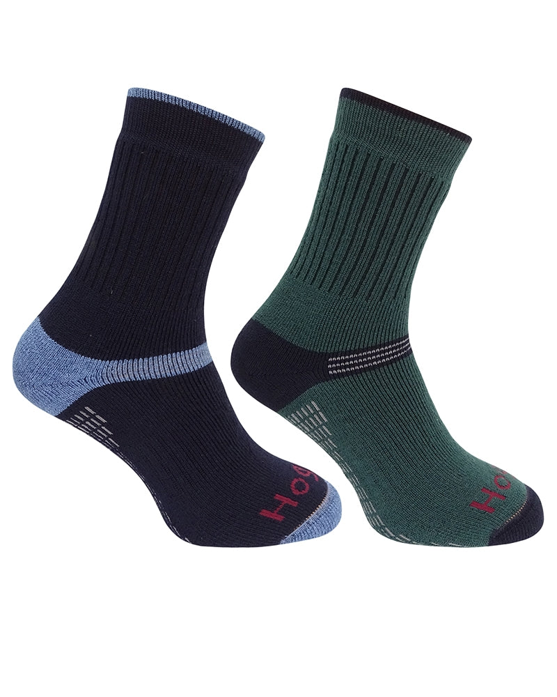 Teck Active Socks (Twin Pack)