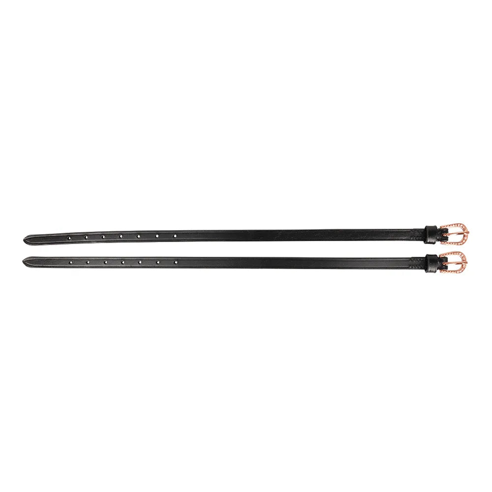 HY Equestrian Diamante Spur Straps