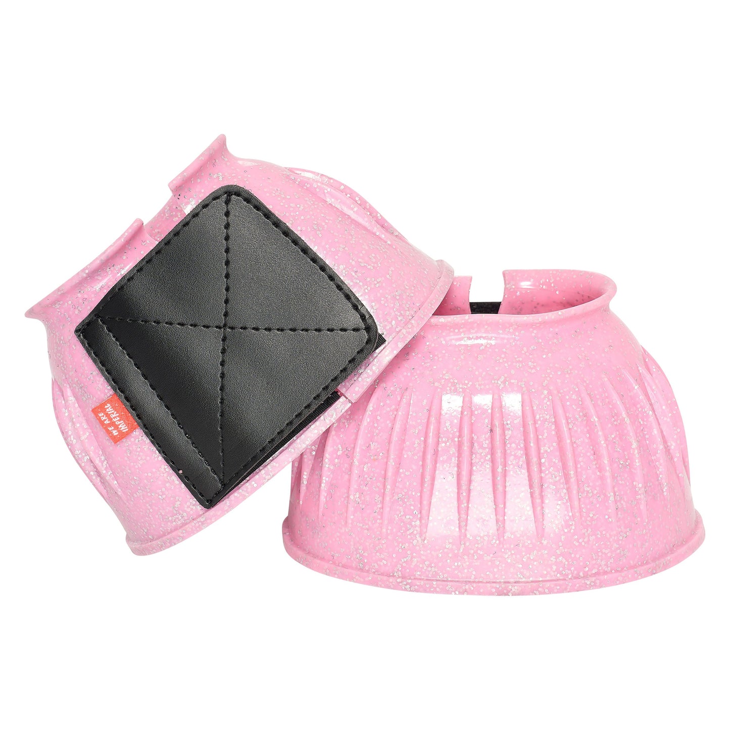 Glitter Pink PVC Over Reach Boots