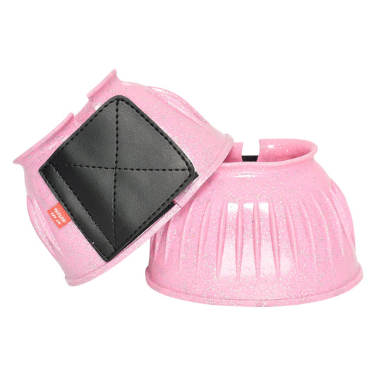 Glitter Pink PVC Over Reach Boots