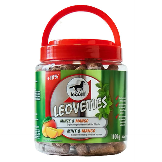 Leoveties Mint and Mango Horse Treats - 1.1kg Tub
