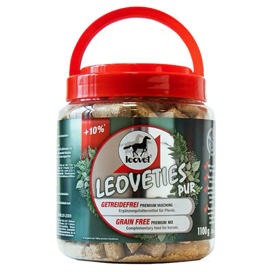 Leoveties Grain Free Horse Treats - 1.1kg Tub