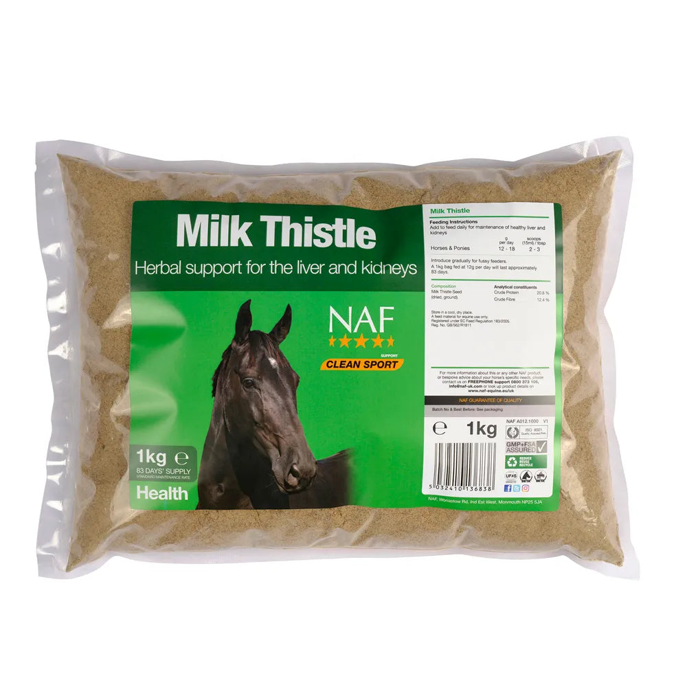 Milk Thistle - 1Kg Bag