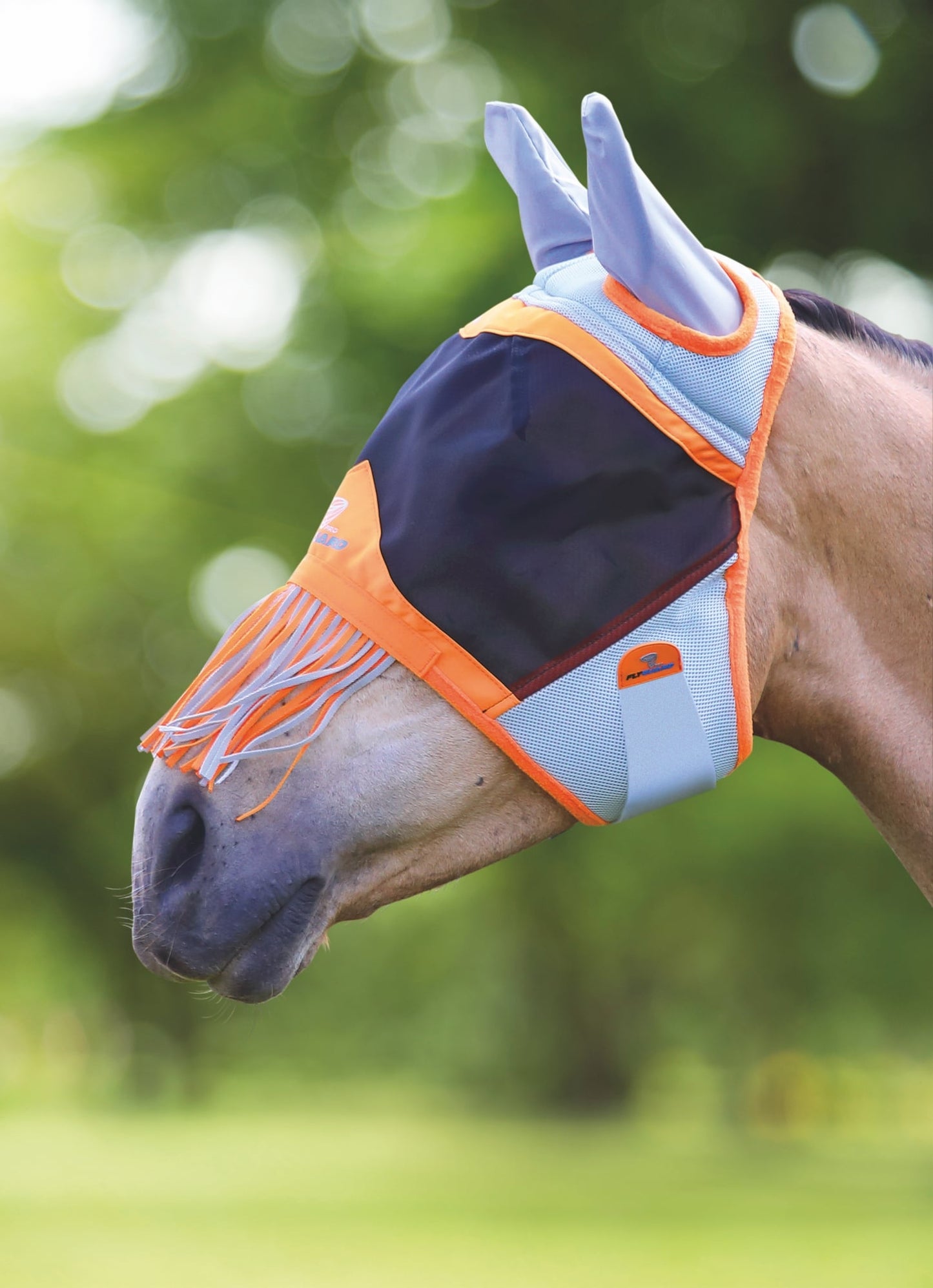 Air Motion Fly Mask with Ears & Fringe
