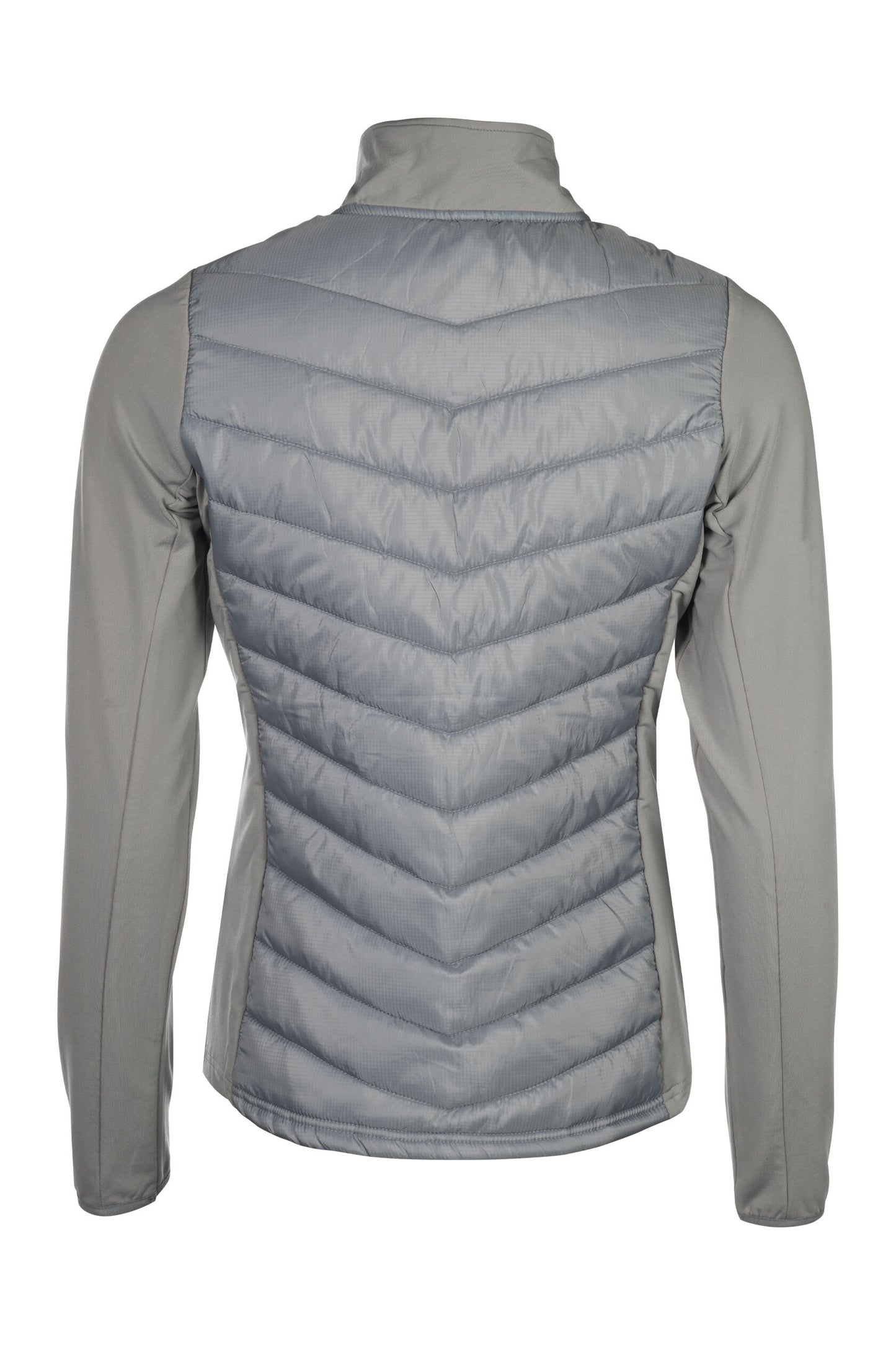 Prag Style Jersey/Nylon Jacket (Grey/Rose Gold)