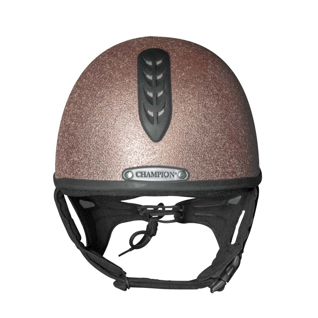 X-Air Sport Junior Jockey Helmet - Rose Gold