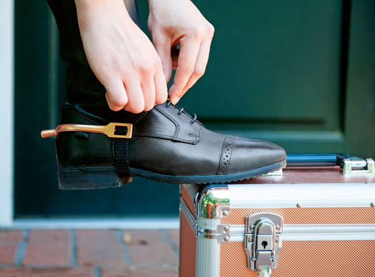 Rose Gold Ladies Spurs -Space-, 20mm length