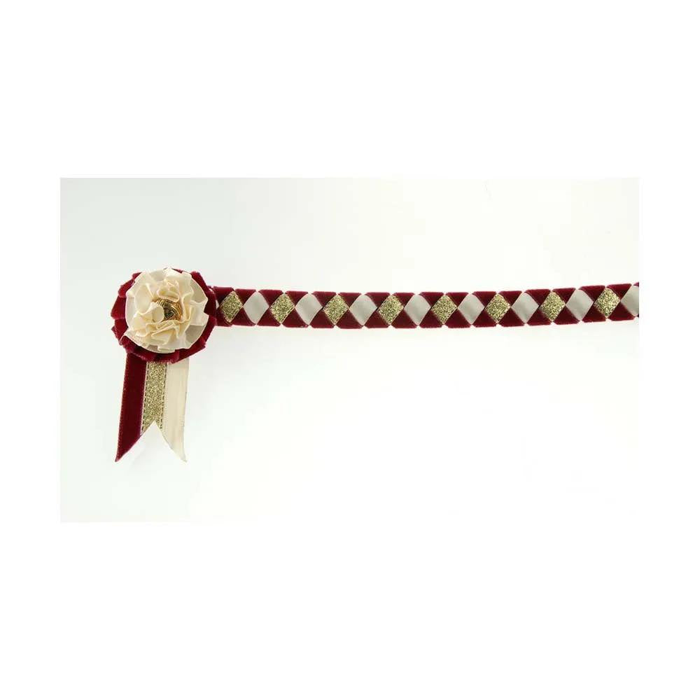 Newport Brow Band - Burgundy