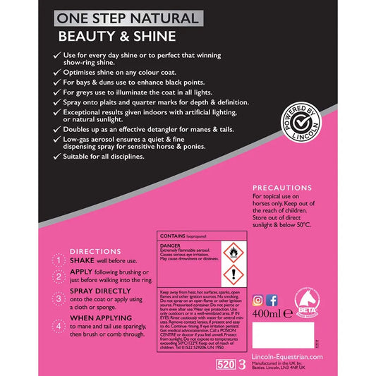 Silky Shine Coat Enhancer Spray Aerosol