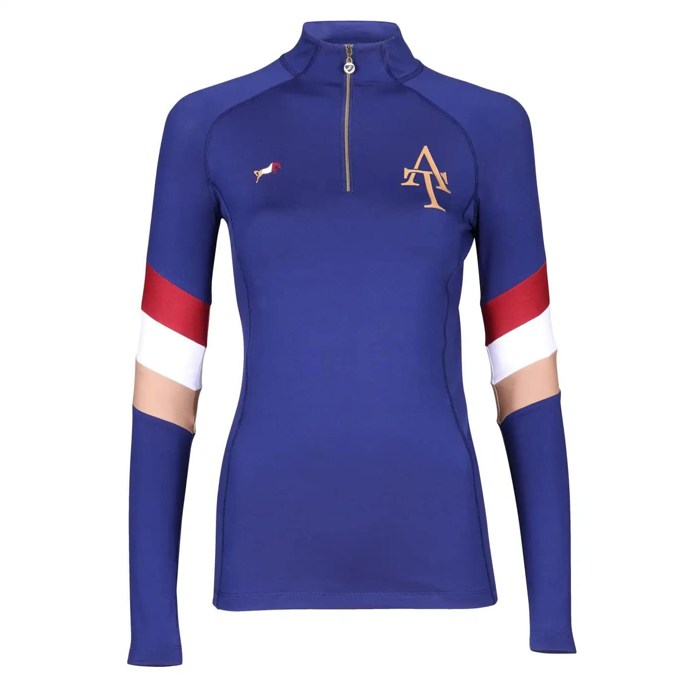Aubrion Team Long Sleeve Base Layer - Navy