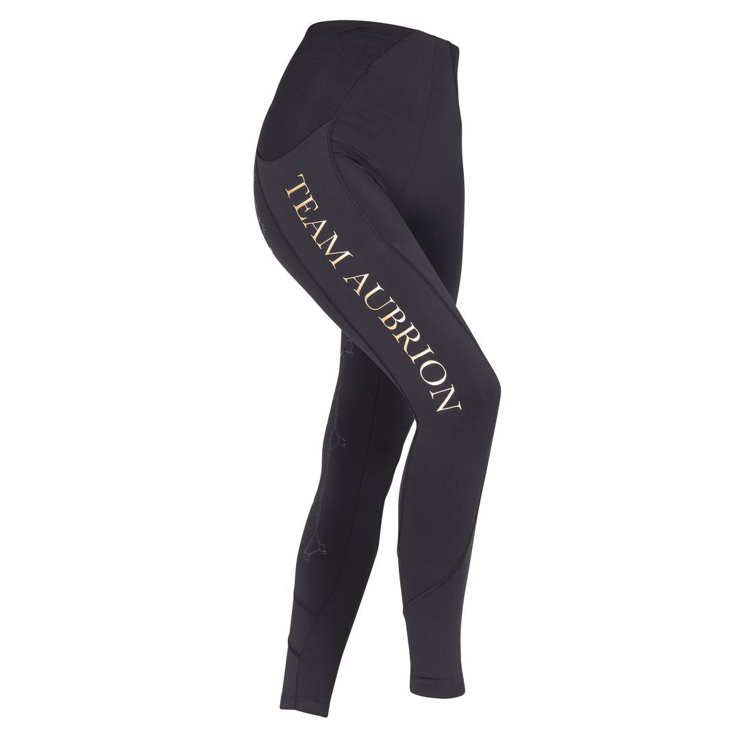 Aubrion Team Riding Tights (Navy, Green or Black)