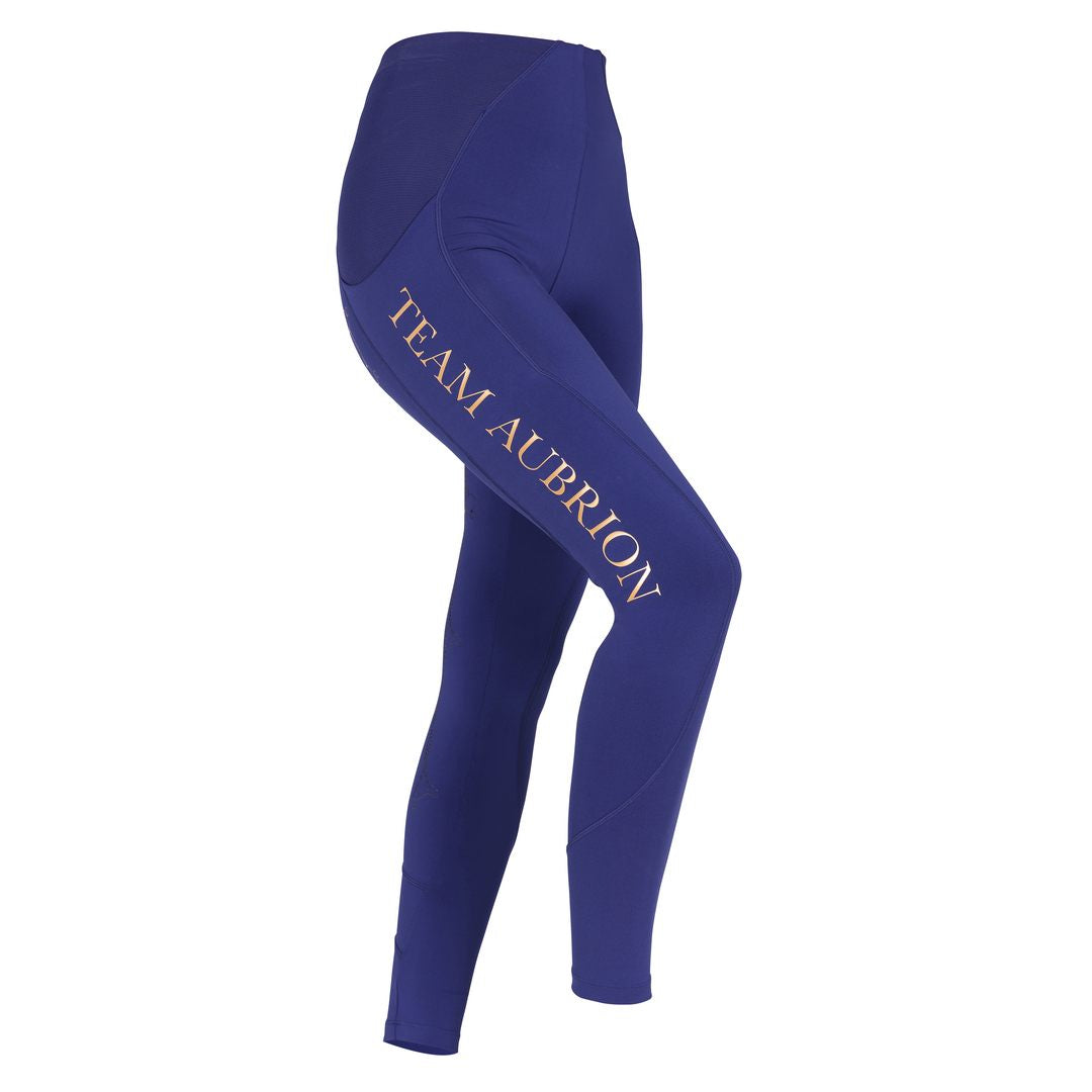 Aubrion Team Riding Tights (Navy, Green or Black)