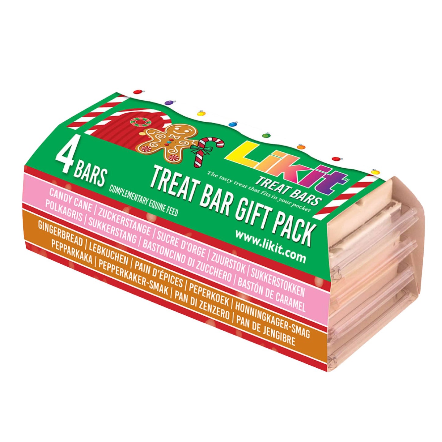 Likit Treat Bar - Candy Cane & Gingerbread