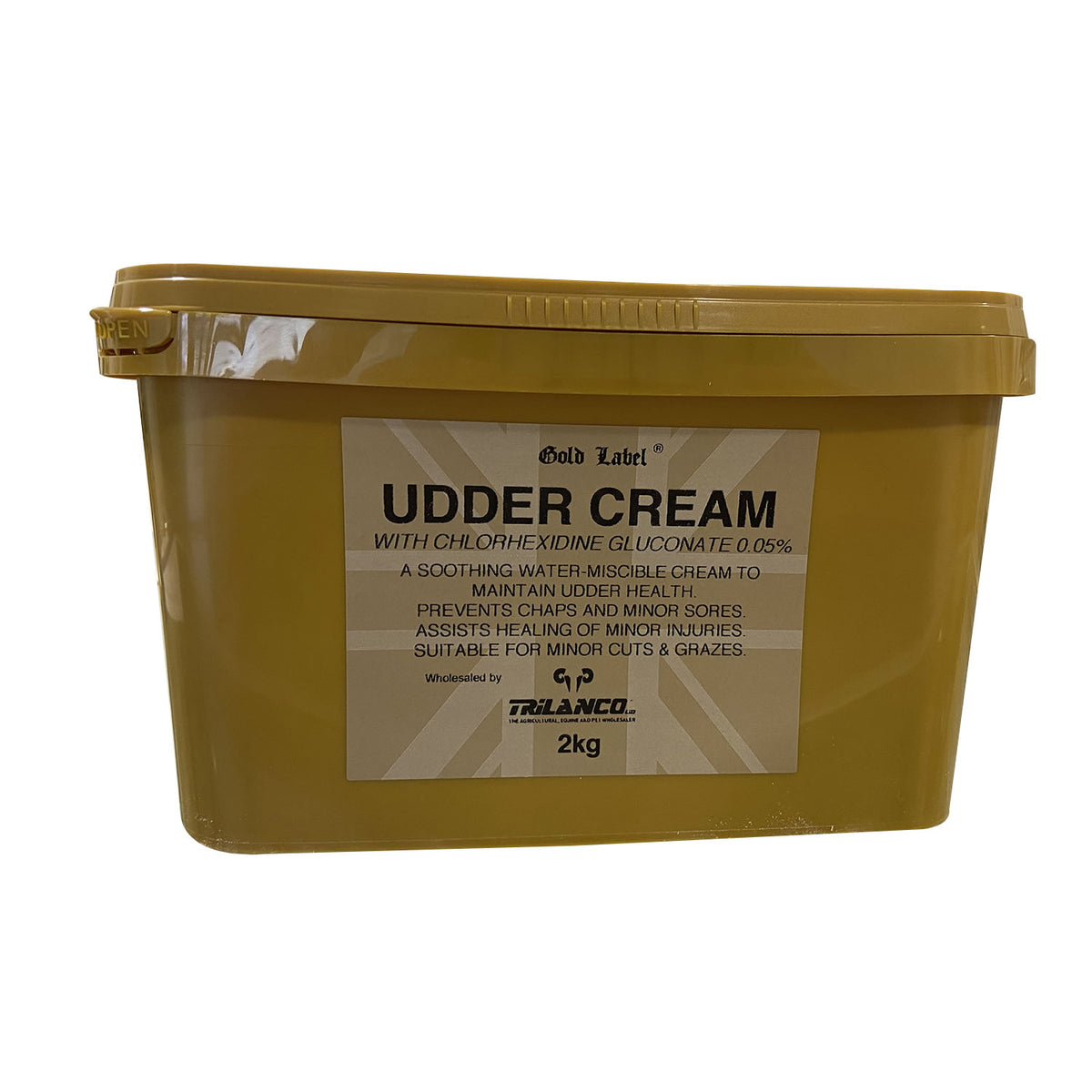 Gold Label Udder Cream with Chlorhexidine