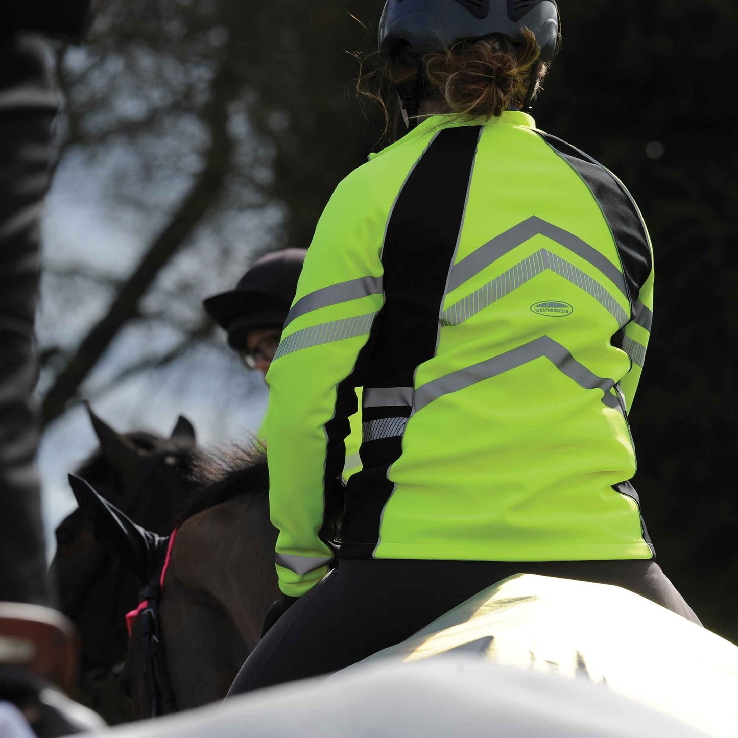 Reflective Softshell Fleece Lined Jacket