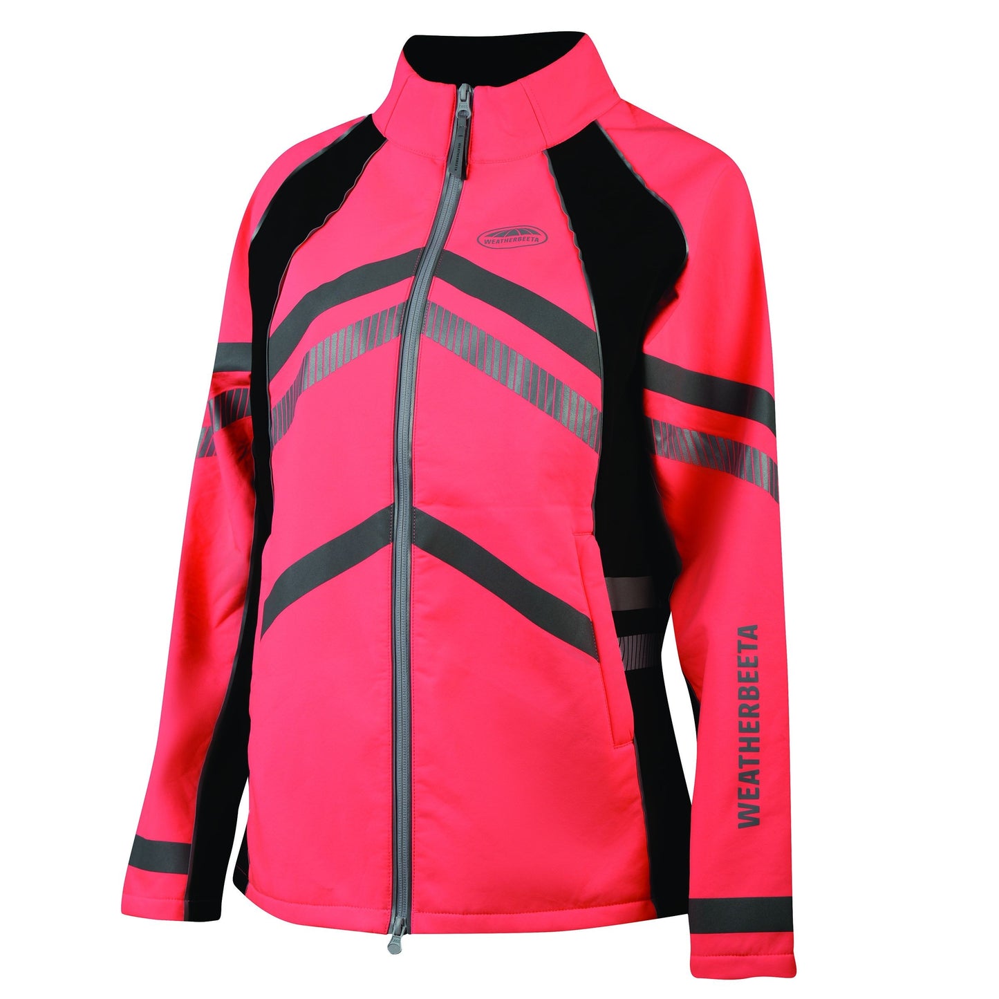Reflective Softshell Fleece Lined Jacket