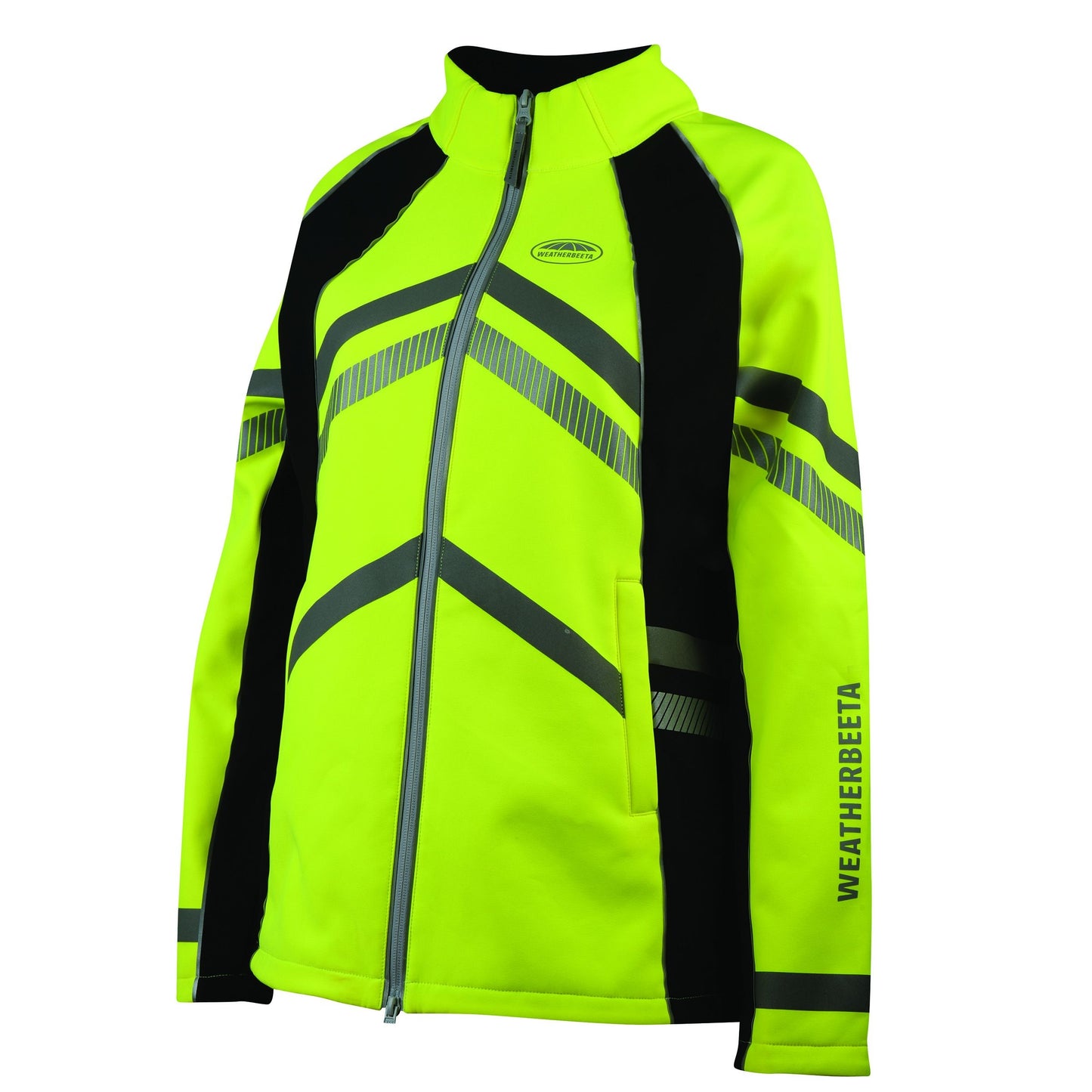 Reflective Softshell Fleece Lined Jacket