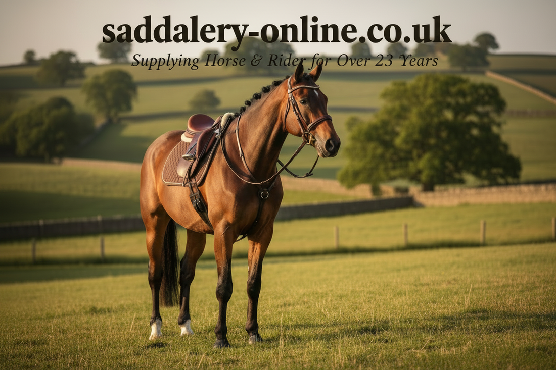 Saddlery Online equestrian store — trusted UK retailer for horses and riders for over 23 years