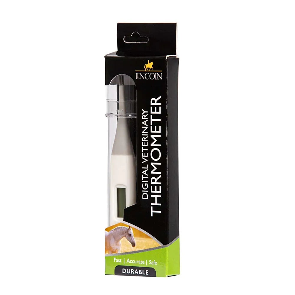 Digital thermometer for horses - equestrian first aid kit essential