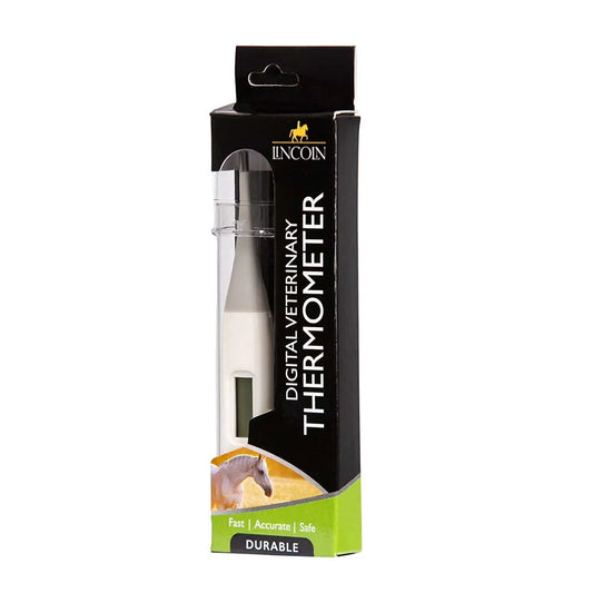 Digital thermometer for horses - equestrian first aid kit essential