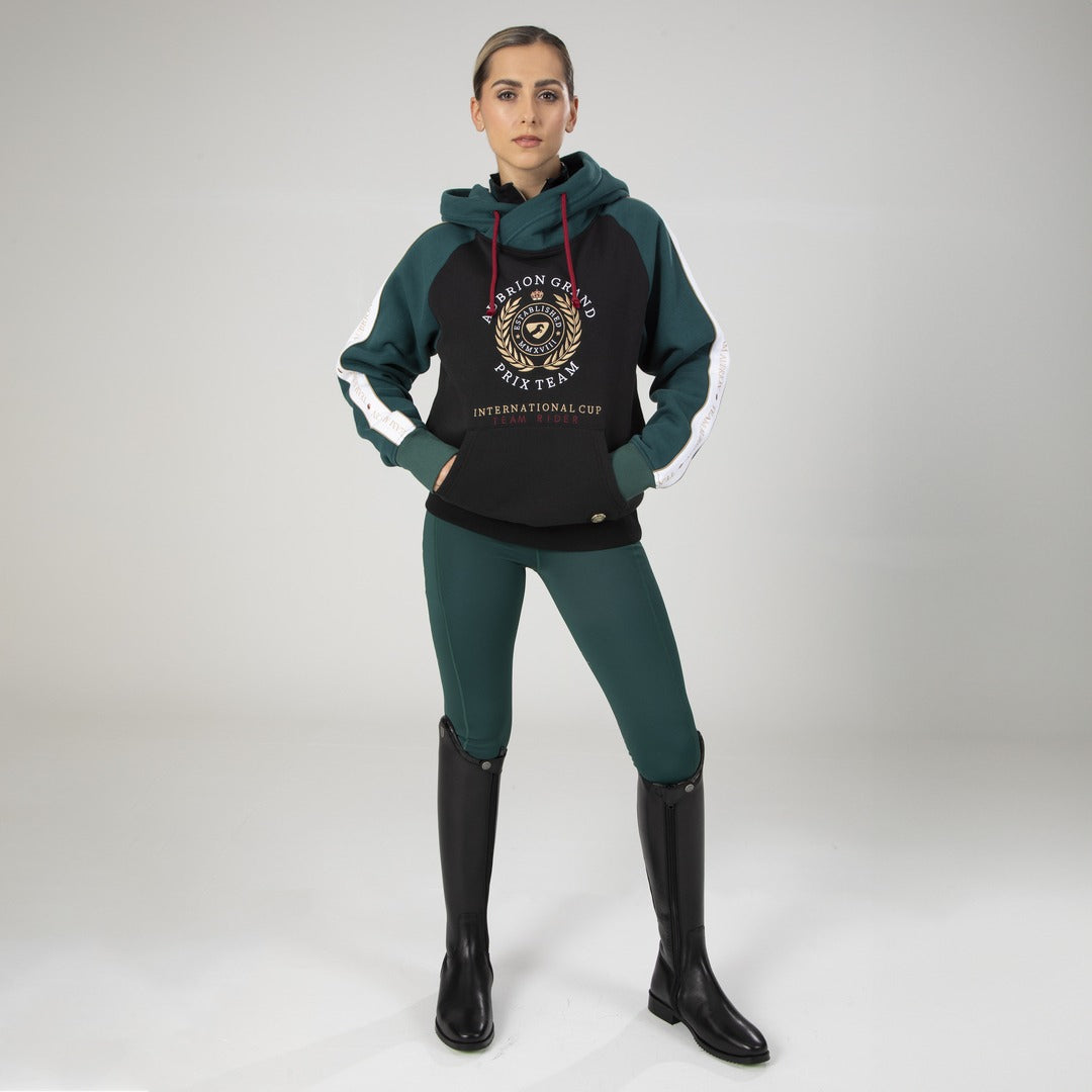 Aubrion Team Hoodie - Black