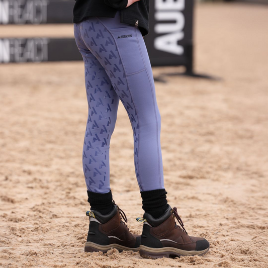 Aubrion React Winter Riding Tights - Young Rider
