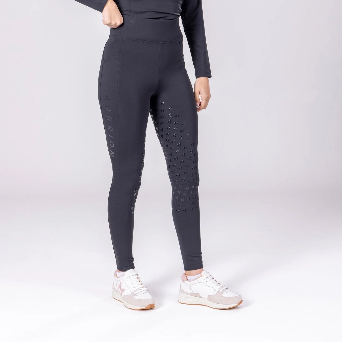 Aubrion Eltar Riding Tights - Black